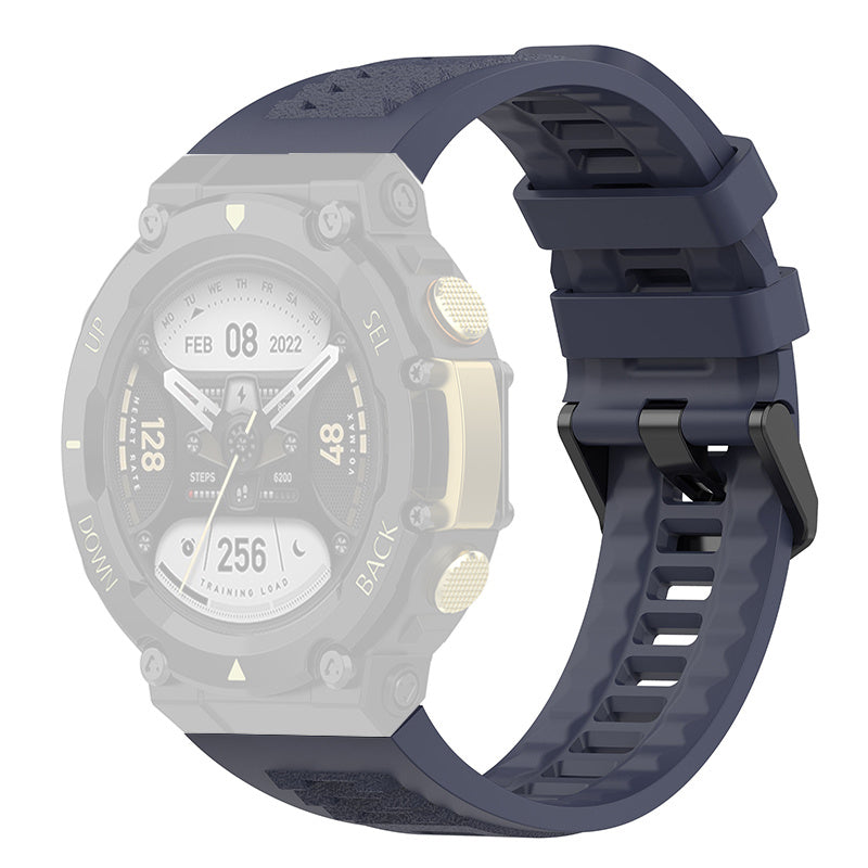 For Huami Amazfit T-Rex 2 Solid Color Soft Silicone Sports Smart Watch Band Replacement Wrist Strap For Huami Amazfit T-Rex 2 Solid Color Soft Silicone Sports Smart Watch Band Replacement Wrist Strap